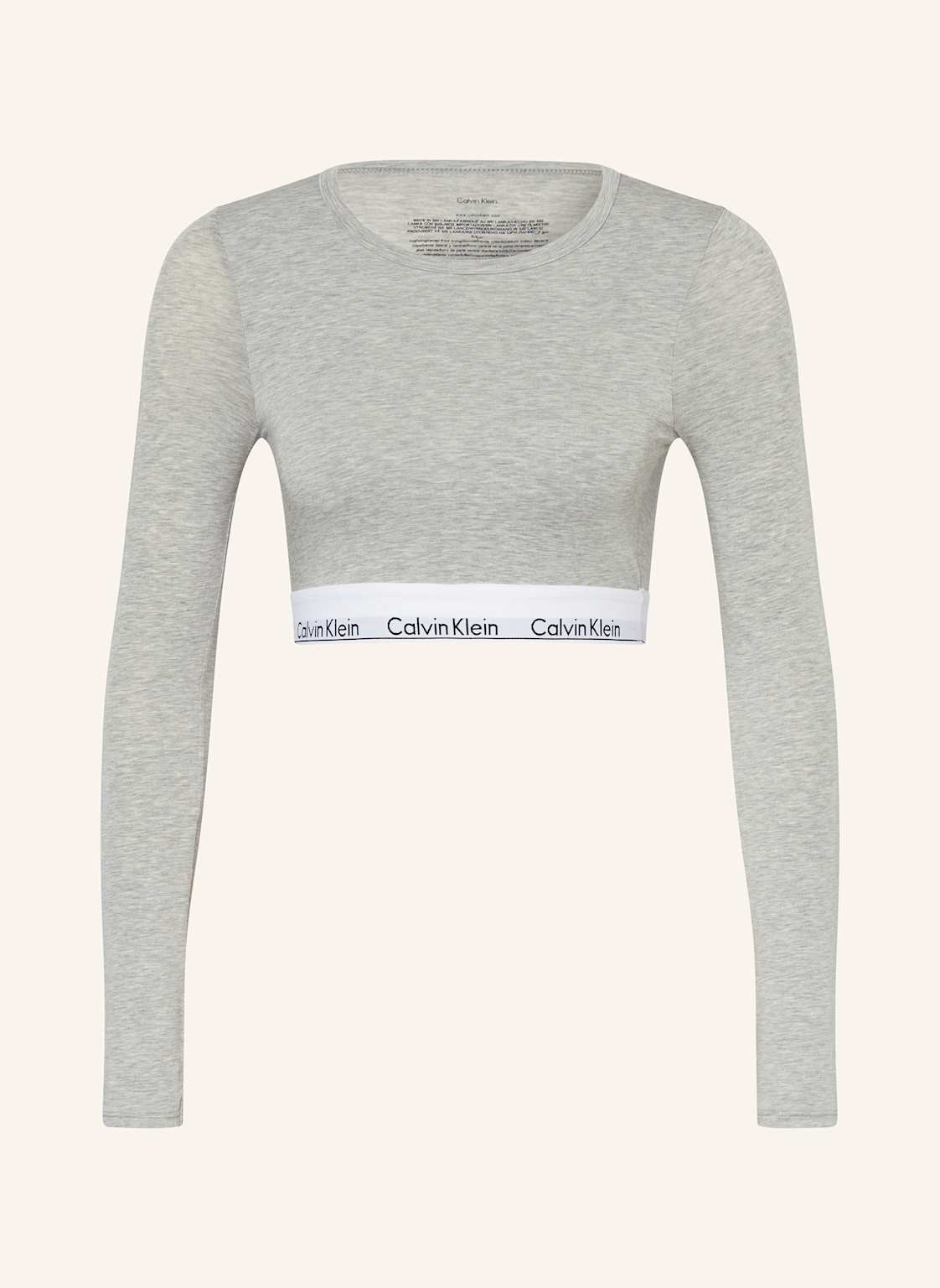 Calvin Klein Krótka Koszulka Modern Cotton grau