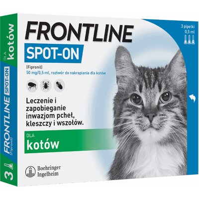 FRONTLINE COMBO Spot-On KOT 3 pipety
