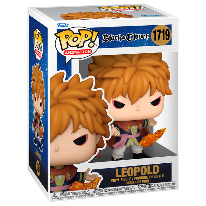Zdjęcia - Figurka / zabawka transformująca Funko POP!,figurka kolekcjonerska,Black Clover, Leopold