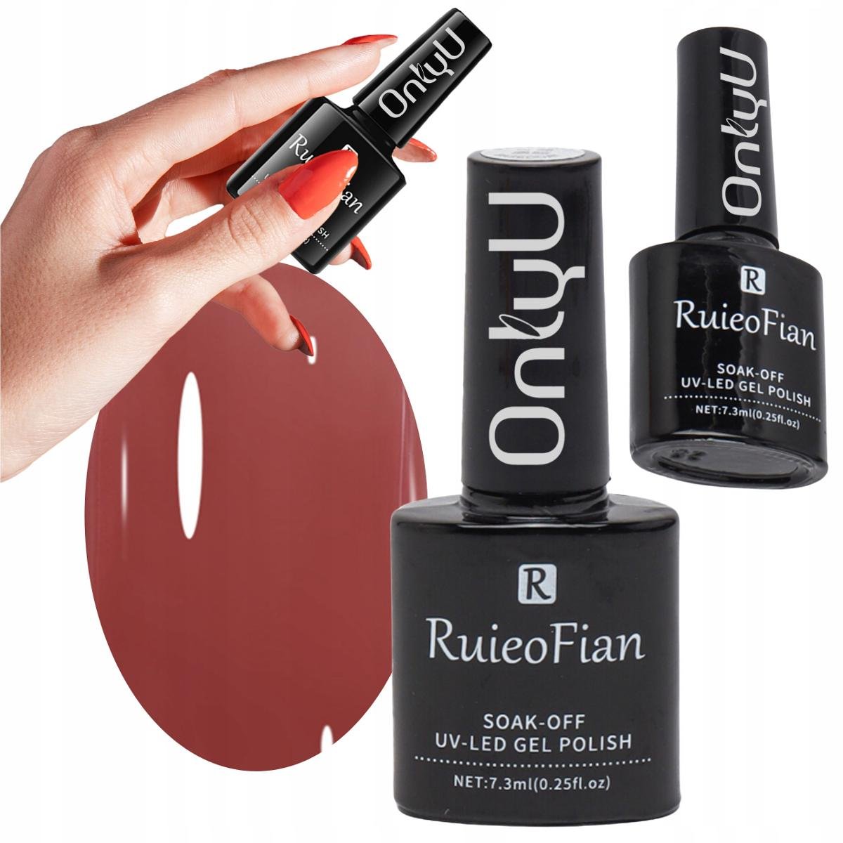 Rozowy Bez Hybrydowy Lakier Do Paznokci Z Polyskiem Lakier Uv/L172