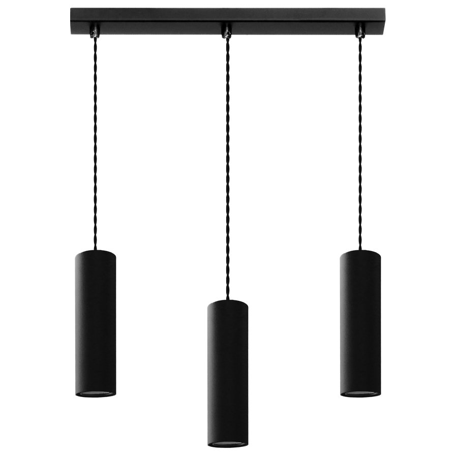 NOWOCZESNE LAMPY WISZĄCE LOFT ROLLER 3L 05/3LC