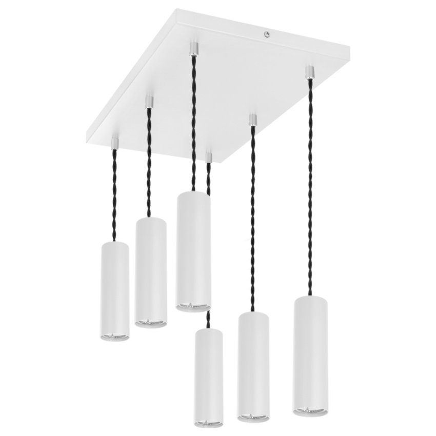 NOWOCZESNE LAMPY WISZĄCE LOFT ROLLER 6P 05/6PB