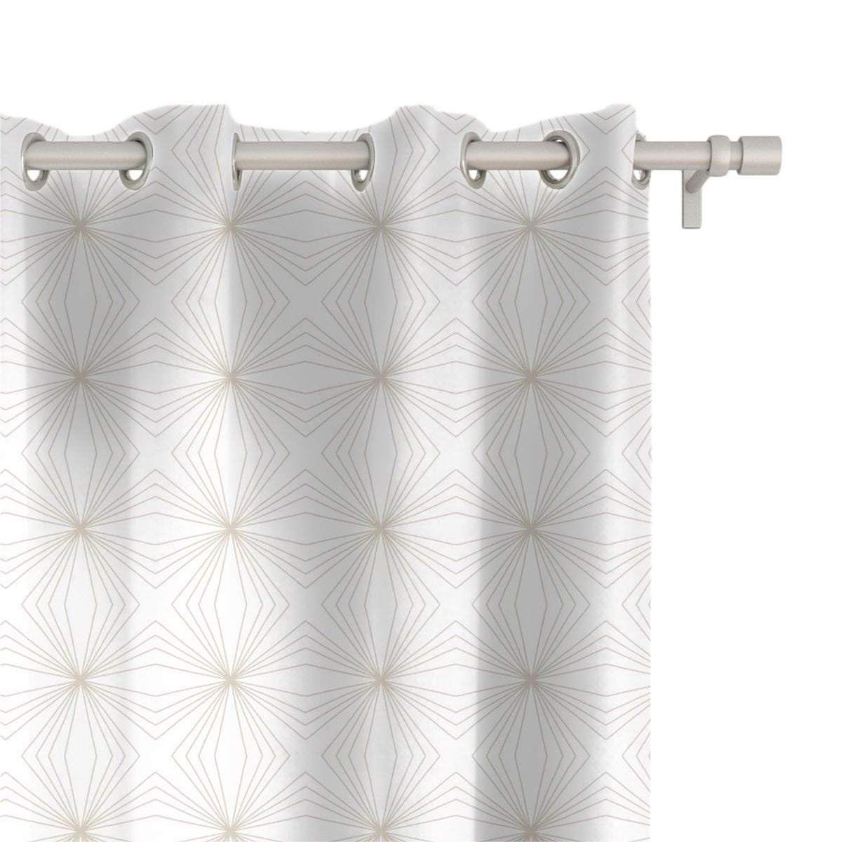 Zasłona WINTER wzór BN63 | Sylwestrowe niebo 150 x 230 cm tkanina zaciemniająca