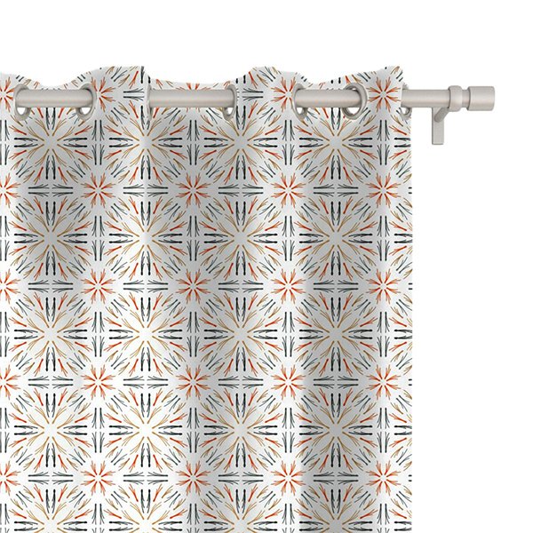 Zasłona WINTER wzór BN71 | Świąteczny ornament 150 x 260 cm tkanina zaciemniająca