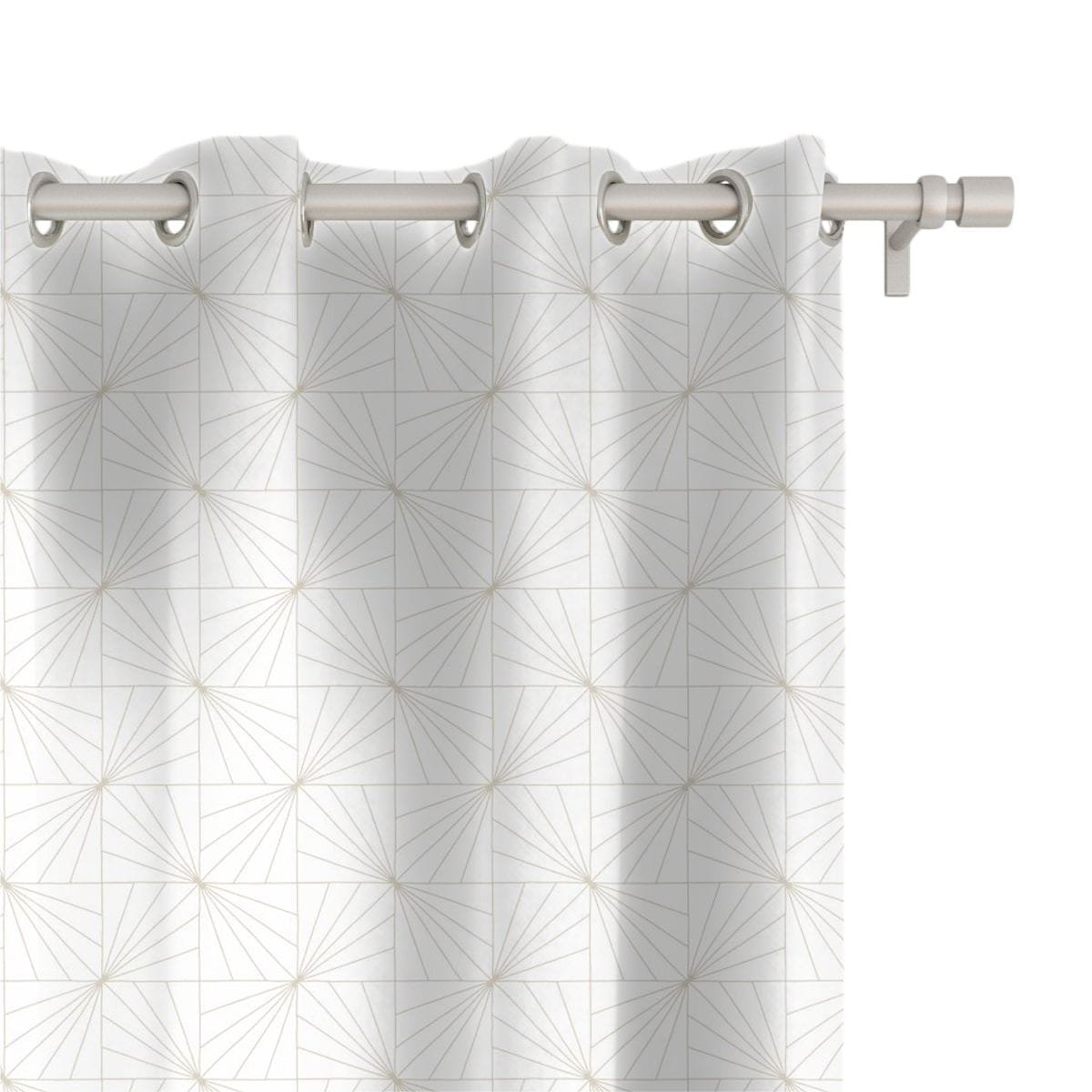 Zasłona WINTER wzór BN62 | Zimne ognie 150 x 160 cm tkanina zaciemniająca