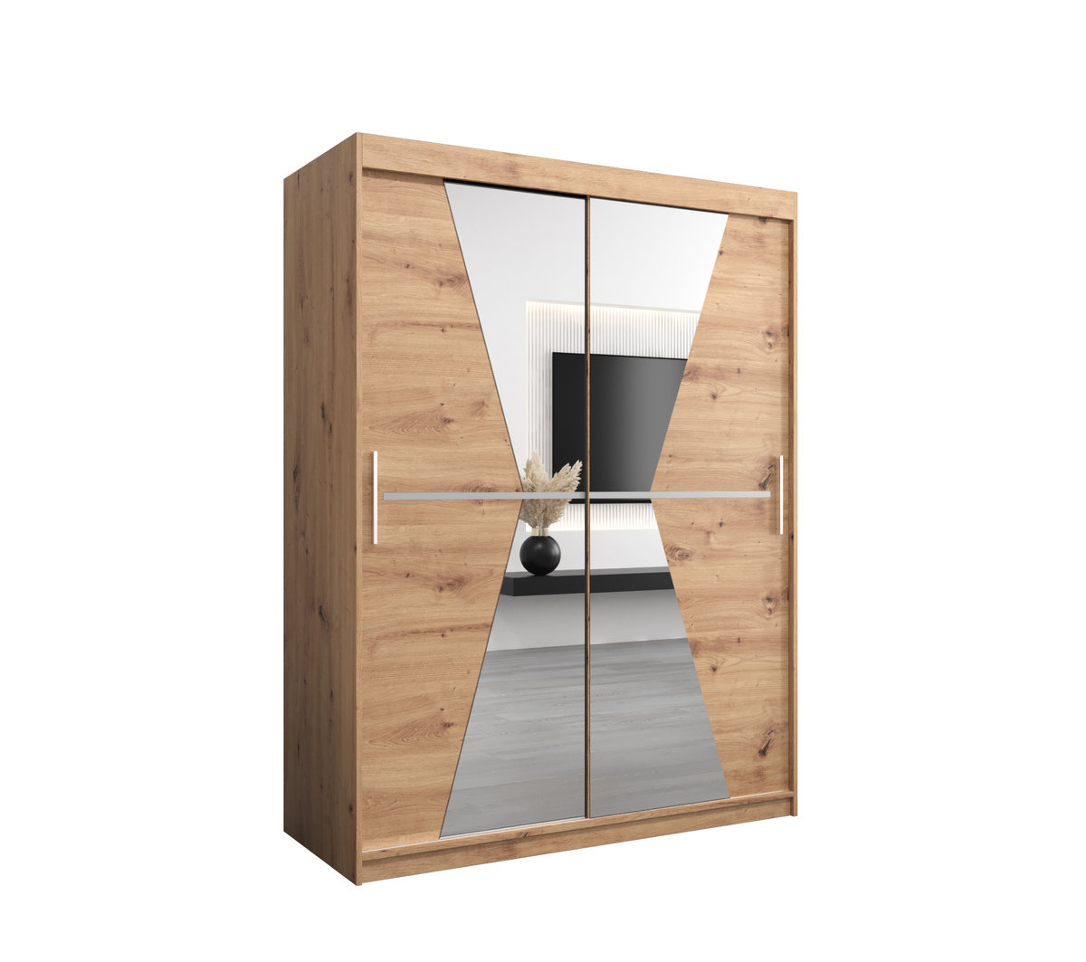 Szafa przesuwna Garderoba MAROKO 150 gł. 62 artisan/artisan