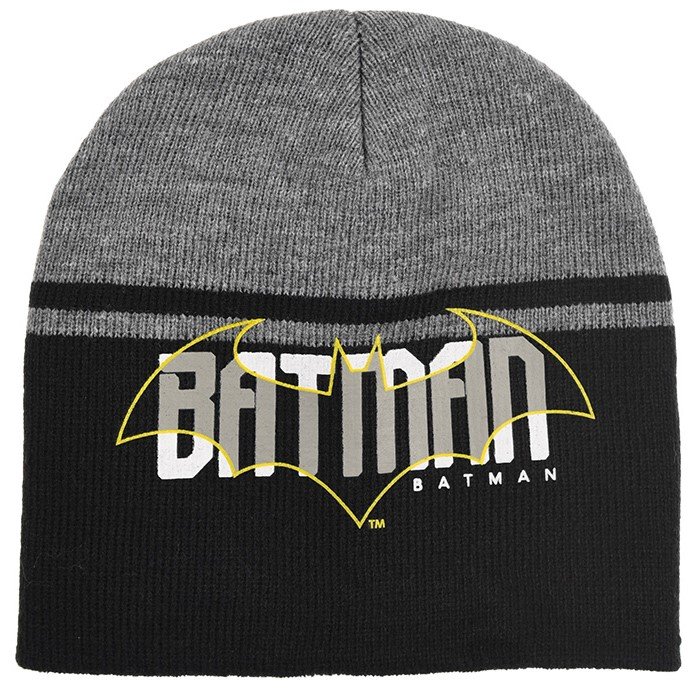 Kolorowa czapka dla chłopca Batman rozmiar 54 cm
