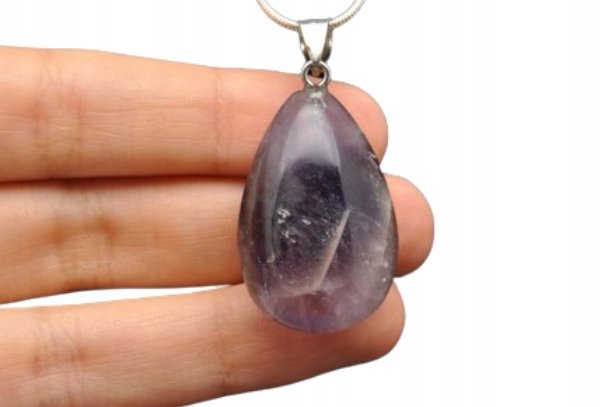 * AMETYST SZEWRON NATURALNY MINERAŁ PIĘKNA FIOLETOWA ZAWIESZKA NR 11 *