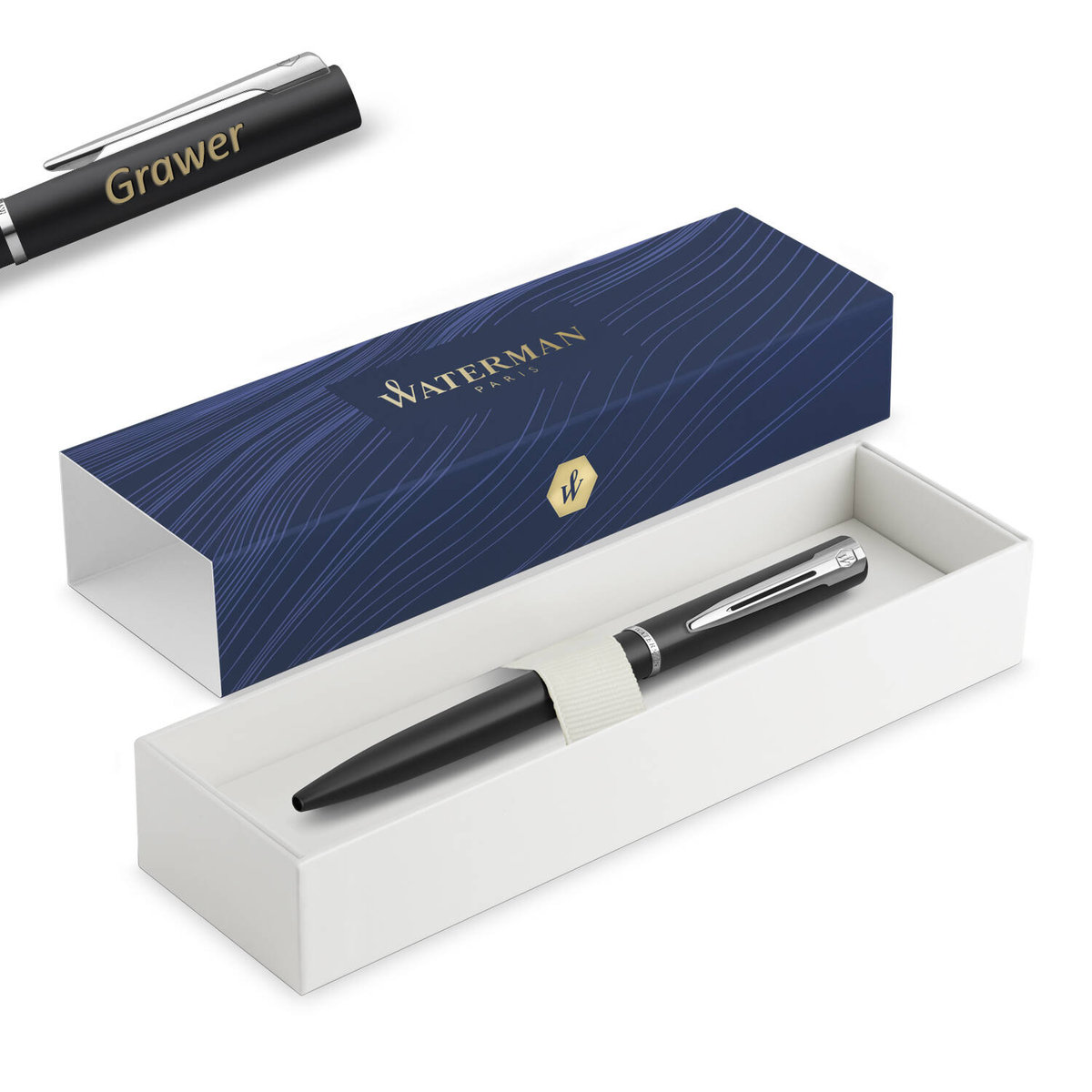 Długopis Waterman Allure/Graduate Czarny Mat CT