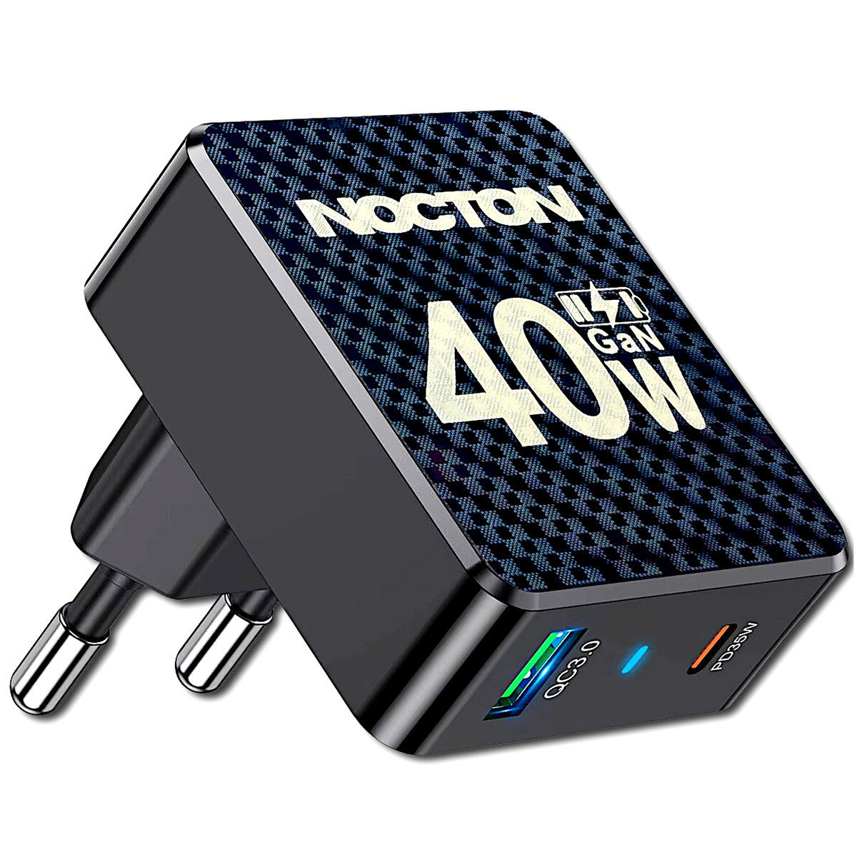 ŁADOWARKA SIECIOWA DO IPHONE 16 40W GaN USB Typ C|USB QC 4.0 PD do TELEFONU