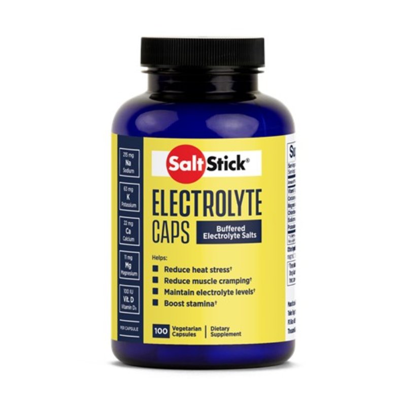 SaltStick Electrolyte Caps / Kapsułki z elektrolitami 100 sztuk