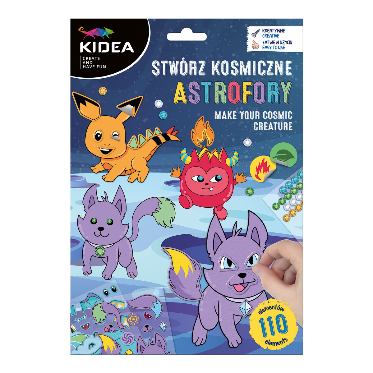 Stwórz kosmiczne astrofory, Kidea