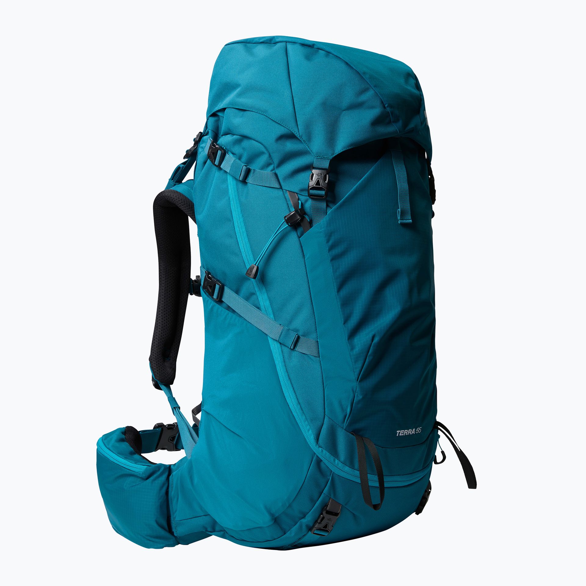 Plecak trekkingowy damski The North Face Terra 55 l blue moss/sapphire slat