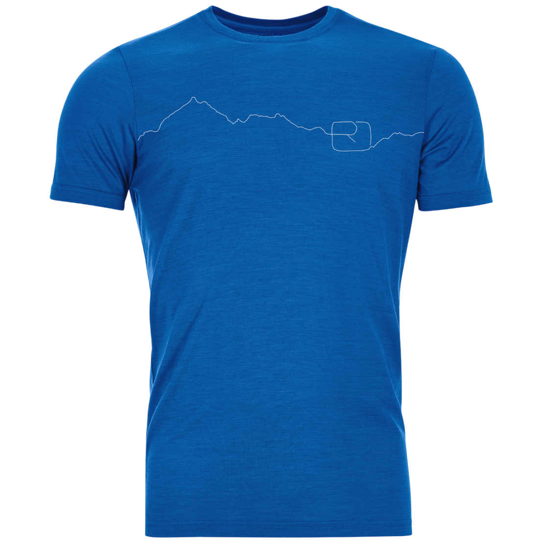 Koszulka męska Ortovox 150 Cool Mountain Ts M Rozmiar: L / Kolor: niebieski/biały