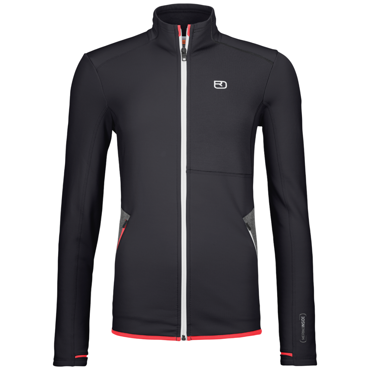 Bluza damska Ortovox Fleece Jacket W Rozmiar: M / Kolor: czarny