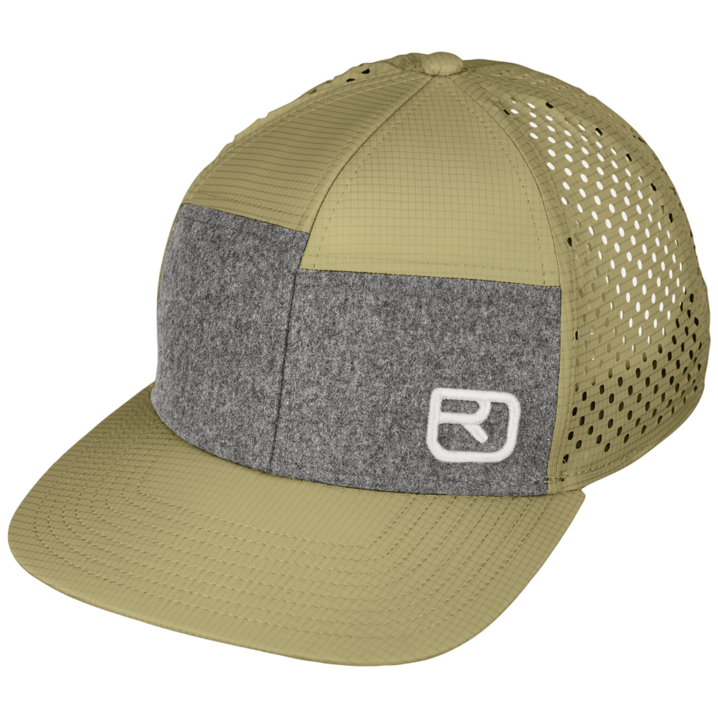 Bejsbolówka Ortovox Logo Air Trucker Cap Kolor: zielony