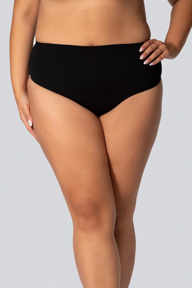 Stringi wyszczuplające MID-WAISTED SMOOTHWEAR ONYX - Tono