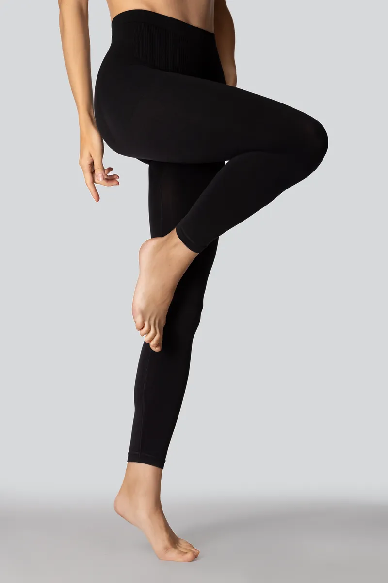 Legginsy bezszwowe modelujące SHAPEWEAR NERO - Tono