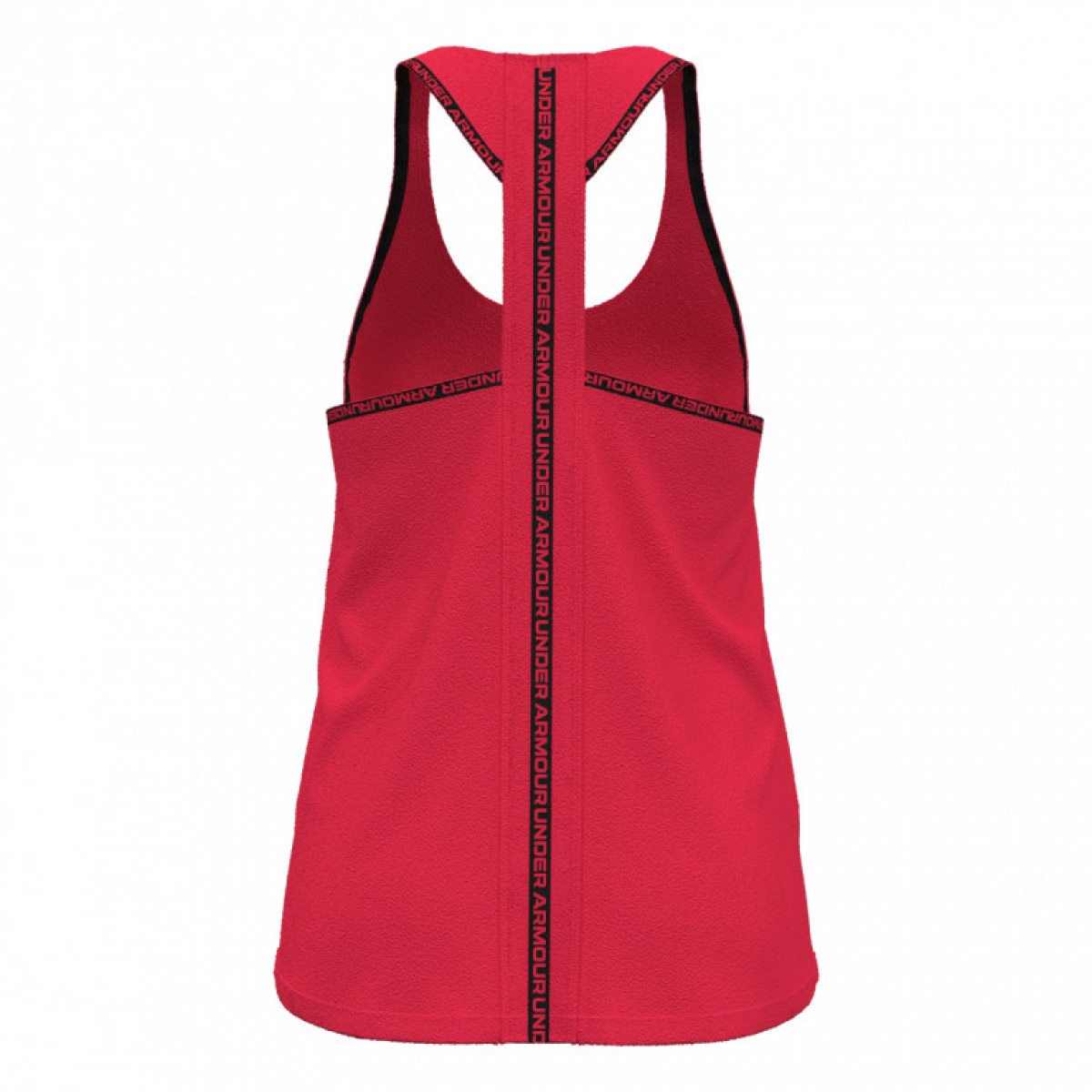 Damski top treningowy Under Armour Knockout Tank - czerwony - UNDER ARMOUR