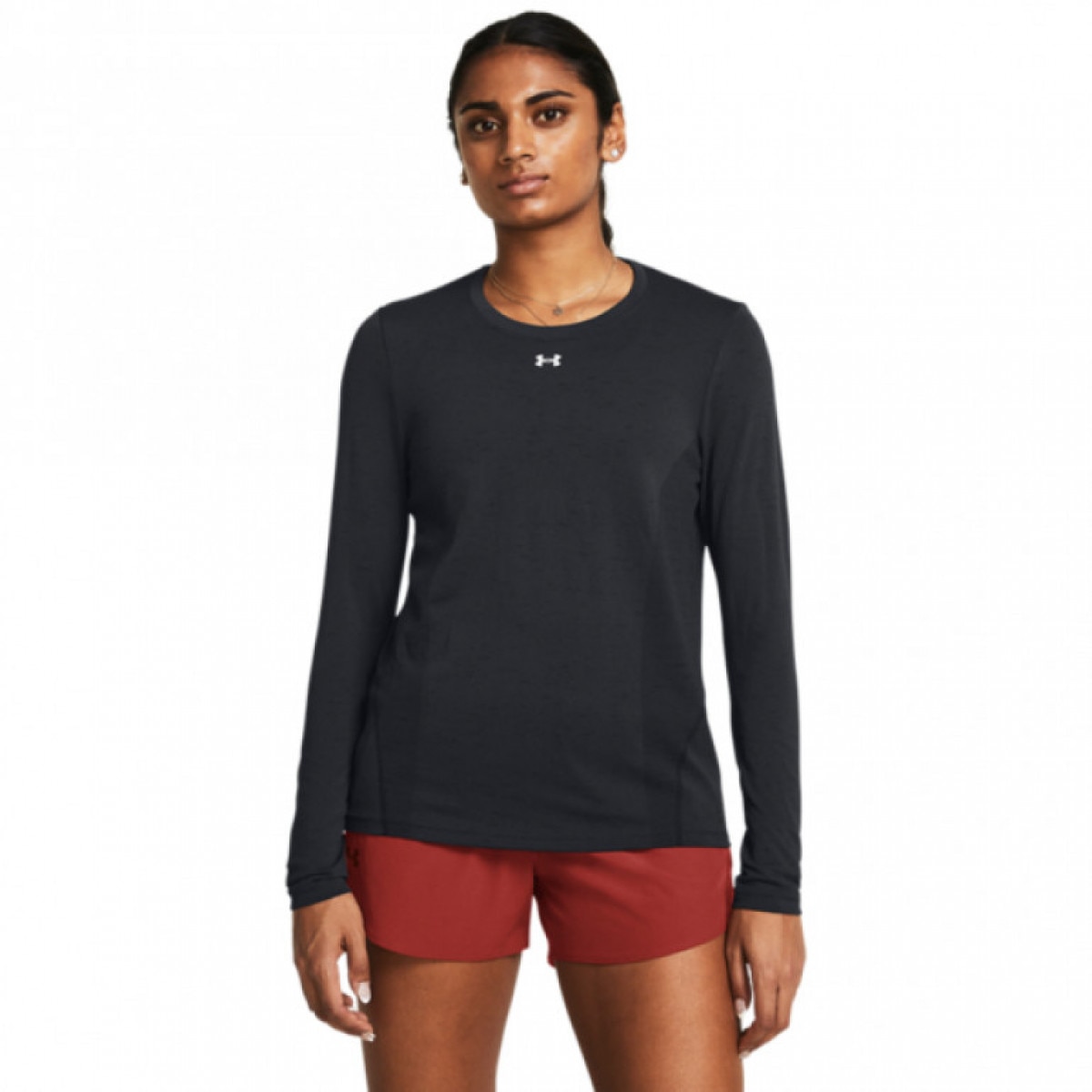 Damski longsleeve treningowy Under Armour Vanish Seamless Loose Ls - czarny - UNDER ARMOUR