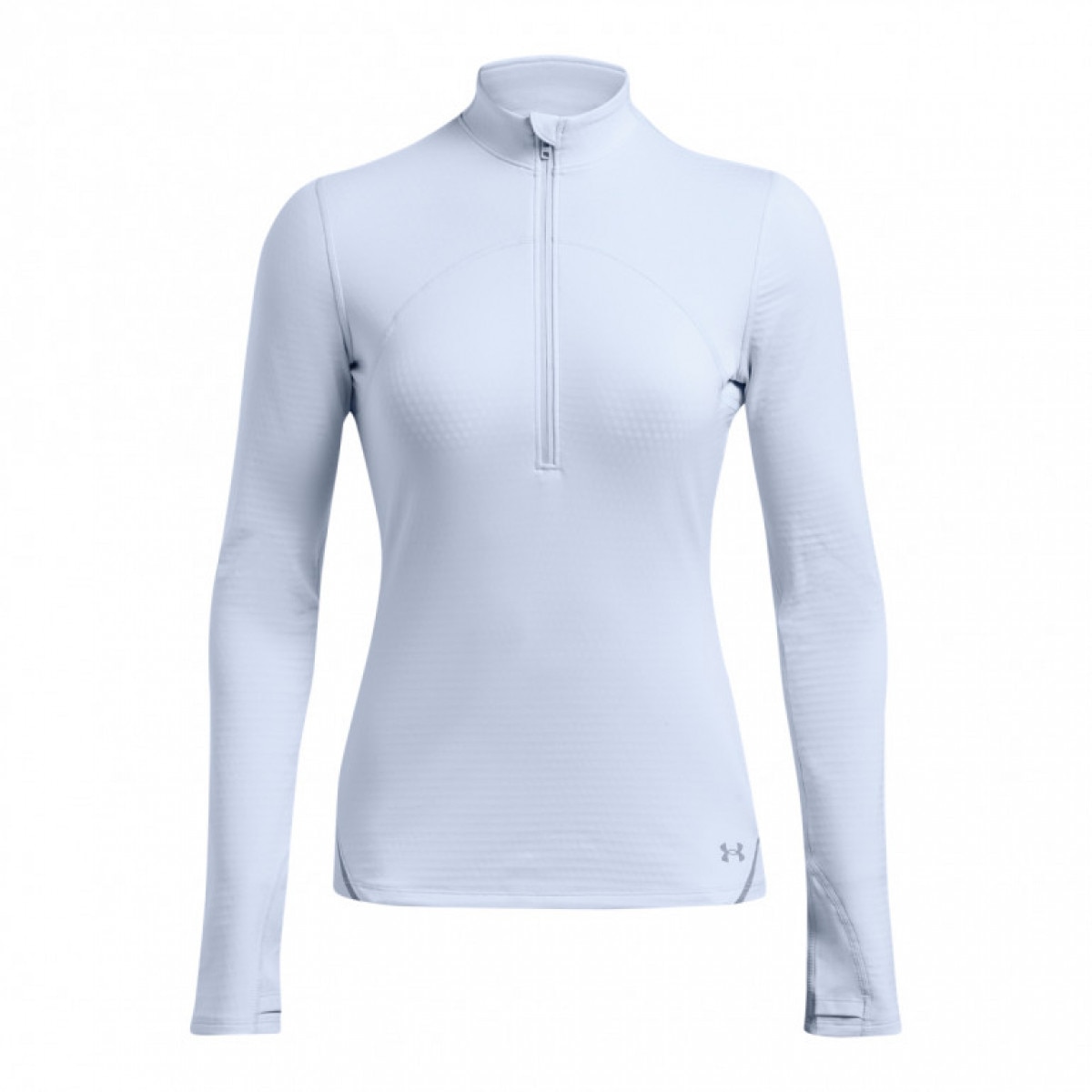 Damski longsleeve treningowy Under Armour Vanish Cw 1/2 Zip - niebieski - UNDER ARMOUR