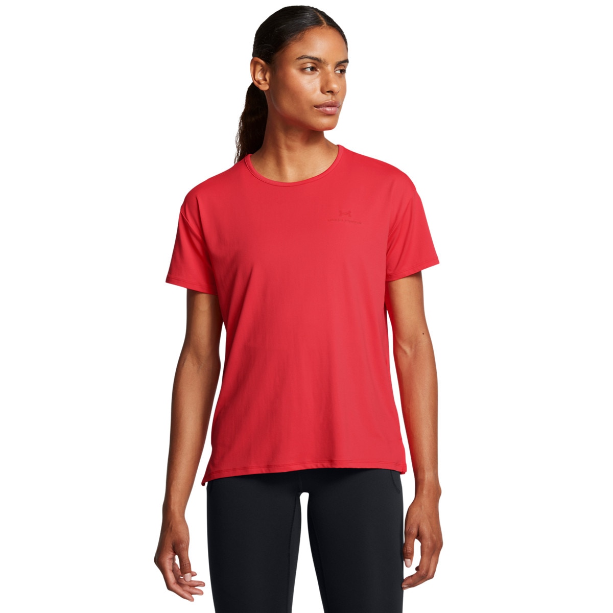 Damska koszulka treningowa Under Armour UA Vanish Energy SS 2.0 - czerwona - UNDER ARMOUR