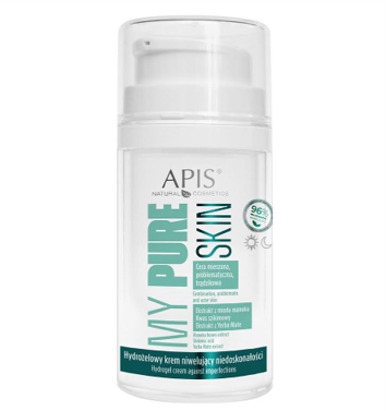 Apis My Pure Skin Hydrożelowy Krem Niwelujący Niedoskonałości / 50 Ml
