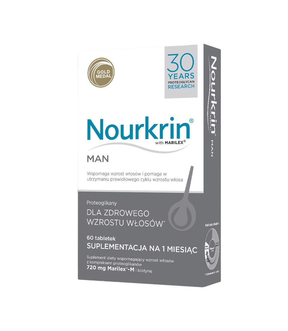 Nourkrin MAN, 60 tabletek