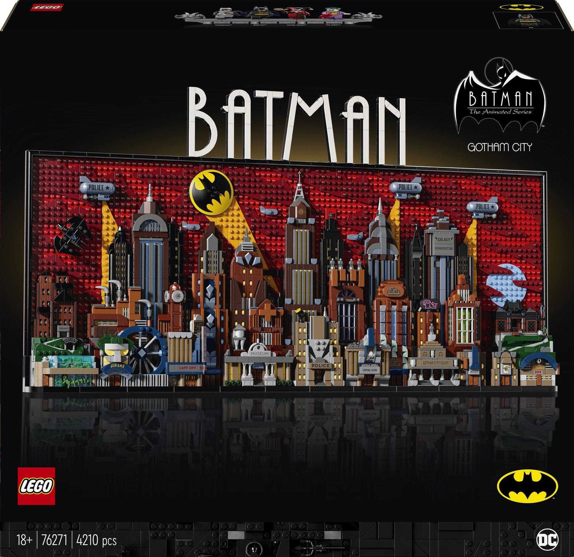 LEGO Art Batman: Gotham z serialu The Animated Series 76271