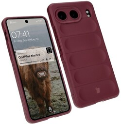 Bizon Pancerne etui Case Tur do OnePlus Nord 4, ciemnofioletowe
