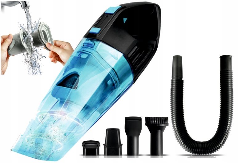 Odkurzacz Domowy ręczny samochodowy bezprzewodowy mocno ciągnie