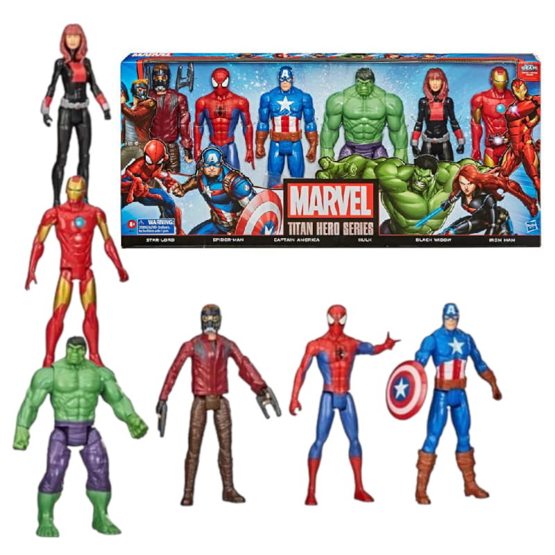 Marvel Avengers Figurki Superbohaterów 6 szt.