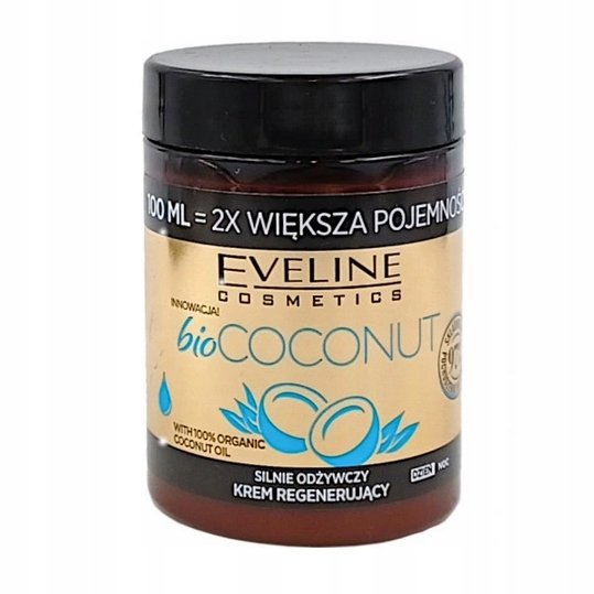 EVELINE Bio Coconut silnie odżywczy krem regenerujący 100ml