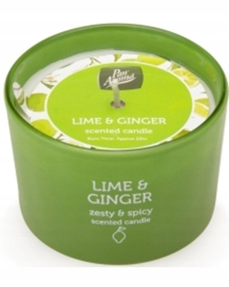 Pan Aroma Świeca zapachowa Limonka + Imbir