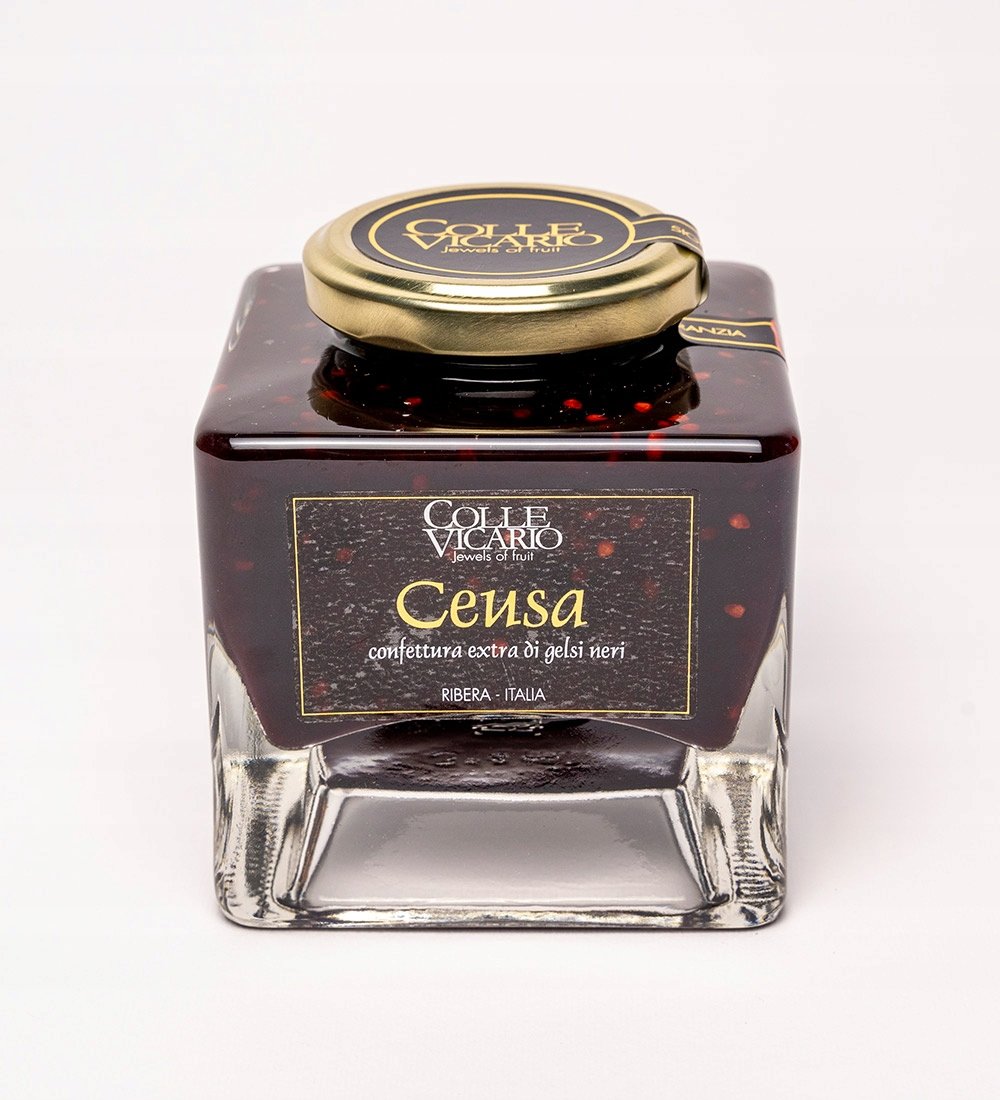 Konfitura z Czarnej Morwy Ceusa z Sycylii 370g Naturalna / Colle Vicario