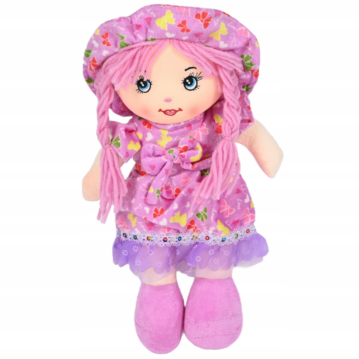 PRZYTULANKA SZMACIANA LALKA MIĘKKA LALA MASKOTKA 35CM RÓŻNE KOLORY