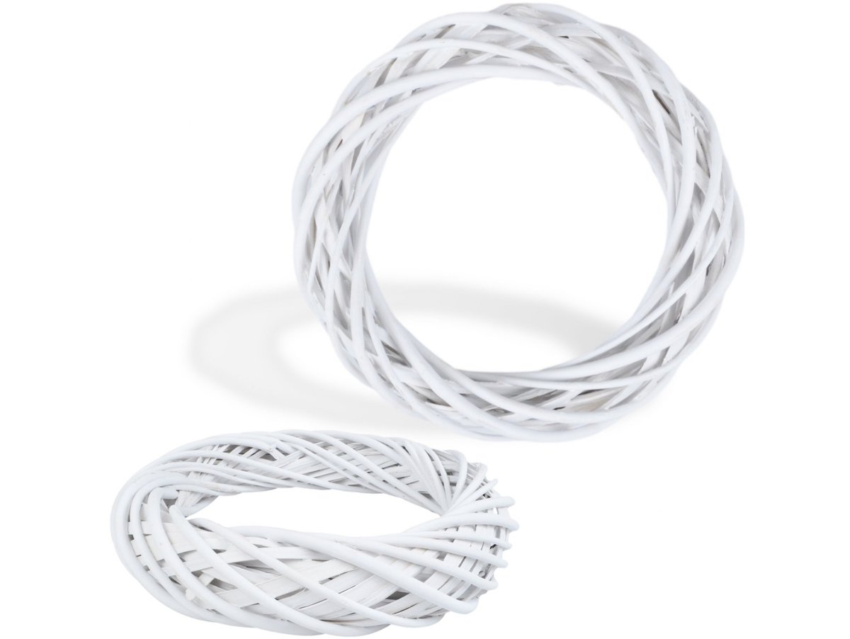 Wianek Wiklinowy Gruby Ozdoba Dekoracja Stroik Wilkina 20Cm