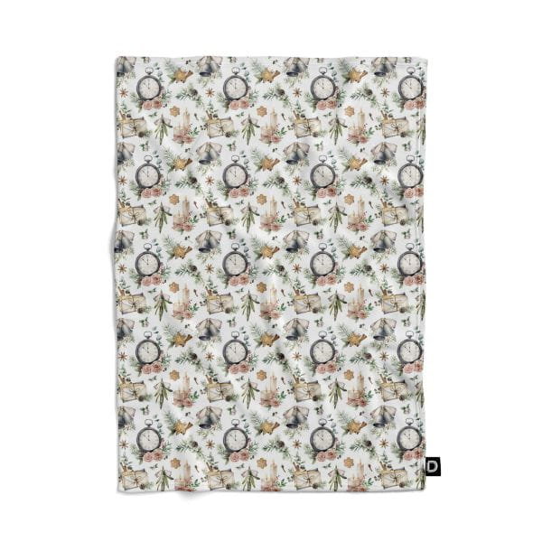 Koc pluszowy WINTER wzór BN43 | magiczny czas 150 x 200 cm