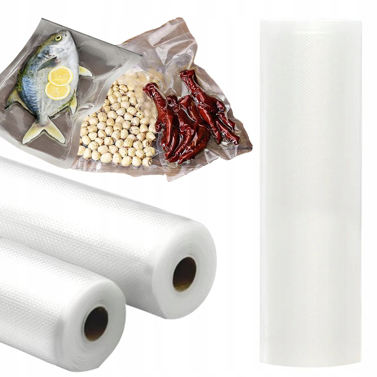 FOLIA MOLETOWANA DO ZGRZEWARKI PAKOWANIA PRÓZNIOWEGO RĘKAW 25x600 25cm 6m