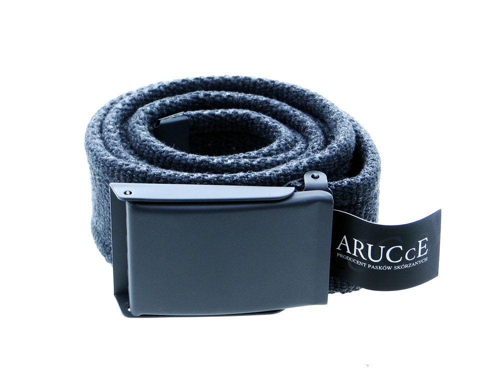 Pas Parciany Arucce Szary 135 Cm