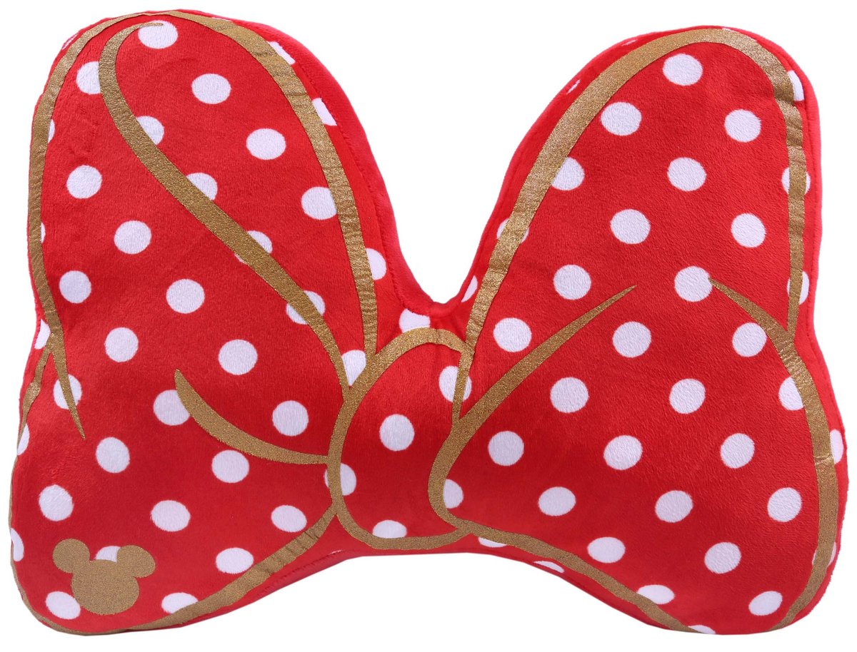 Czerwona poduszka, kokarda Myszka Minnie DISNEY