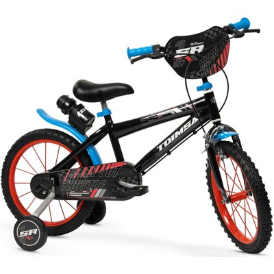 Rower dziecięcy TOIMSA SR Sport 16 cali dla chłopca Czarny