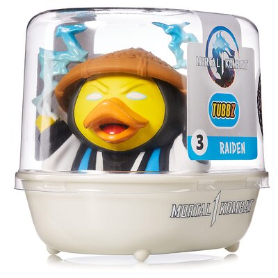 tubbz kaczuszka figurka numskull bath duck mortal kombat raiden 9cm