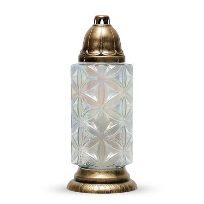 Znicz 13 x 36 cm 75 h 230 g złoty