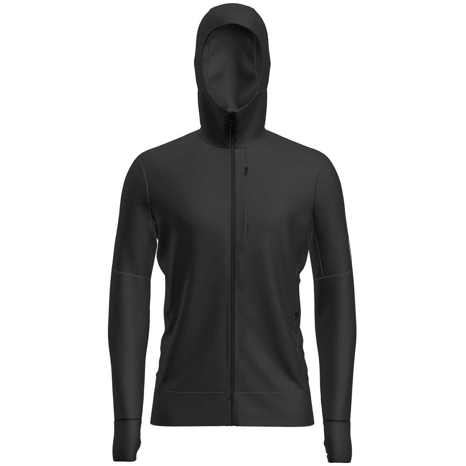 Męska bluza Icebreaker M Mer 260 Quantum IV LS Zip Hoodie Rozmiar: M / Kolor: czarny