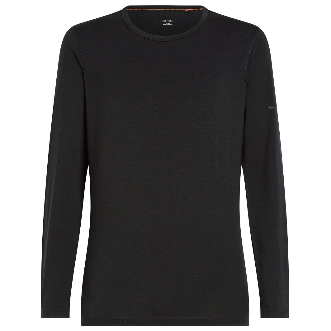 Męska koszulka Icebreaker M Mer Core Heavyweight LS Crewe Rozmiar: L / Kolor: czarny
