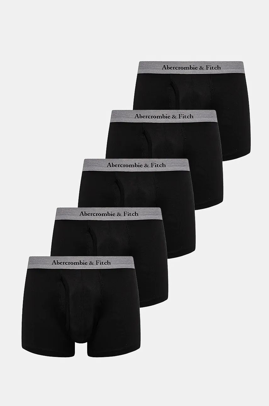 Abercrombie & Fitch bokserki 5-pack męskie kolor czarny KI114-4035