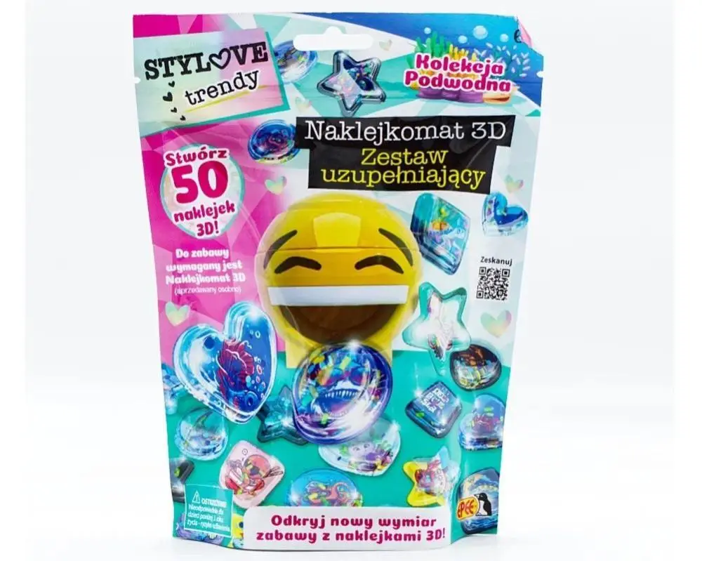 Naklejkomat 3D - kolekcja Podwodna - EPEE