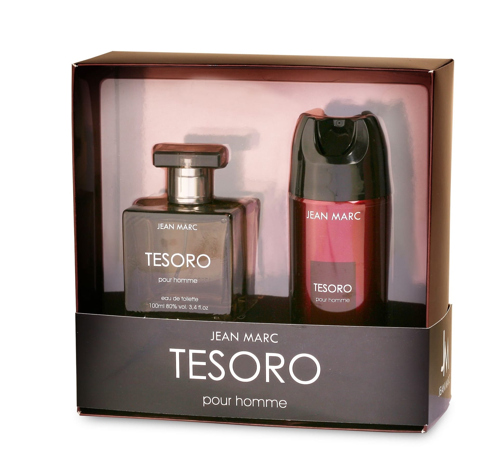Jean Marc Tesoro Zestaw dla mężczyzn Woda toaletowa + dezodorant w sprayu