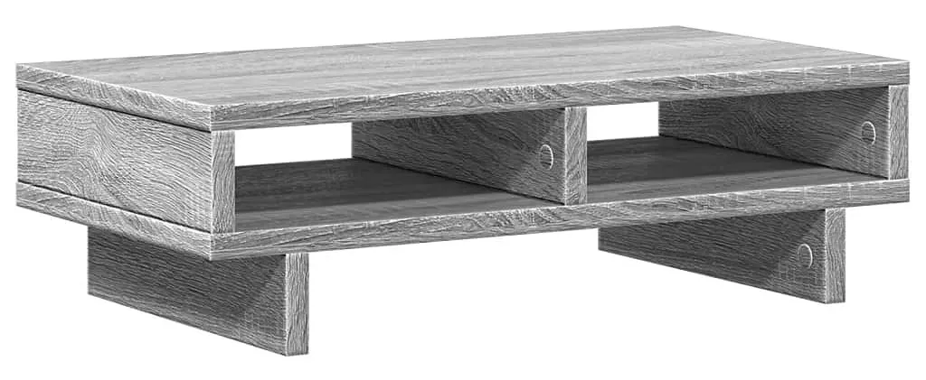 Elior Minimalistyczna nadstawka na monitor szary dąb T4-G42